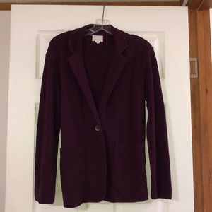 Plum Blazer